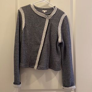 GAP EUC zip front jacket